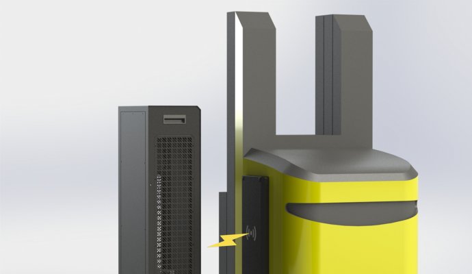 電動(dòng)叉車無(wú)線充電技術(shù)