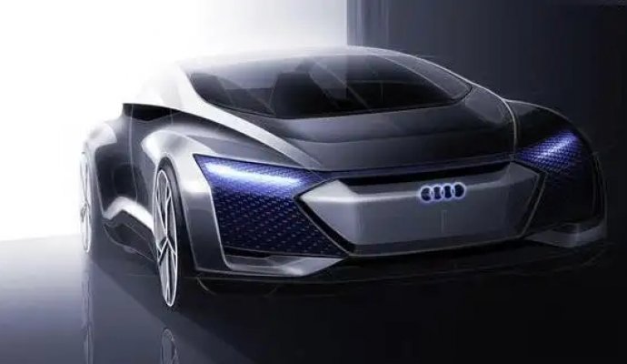 奧迪-可升降的大功率無線充電系統(tǒng)（無線充電）