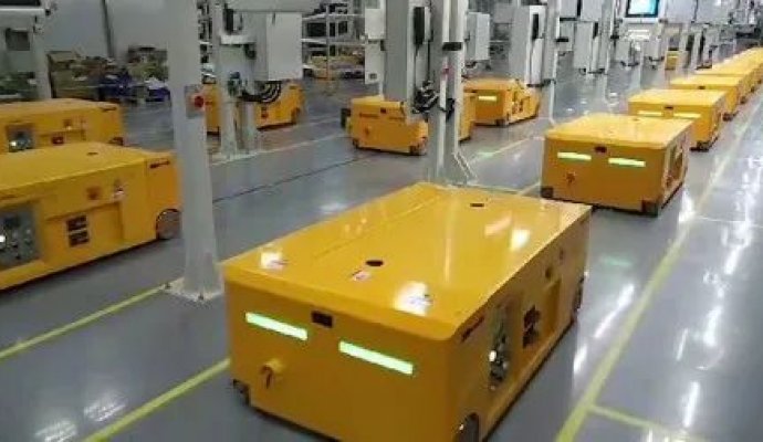 AGV將倉儲和物流合二為一（二）（無線充電）