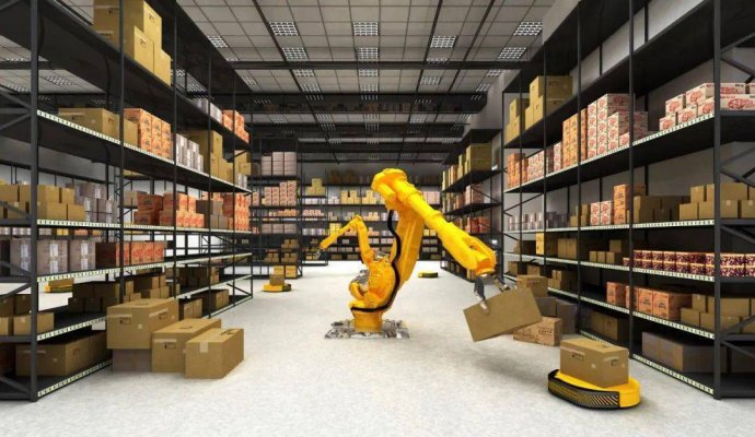 AGV讓物流更智能，生產(chǎn)更高效（無線充電）