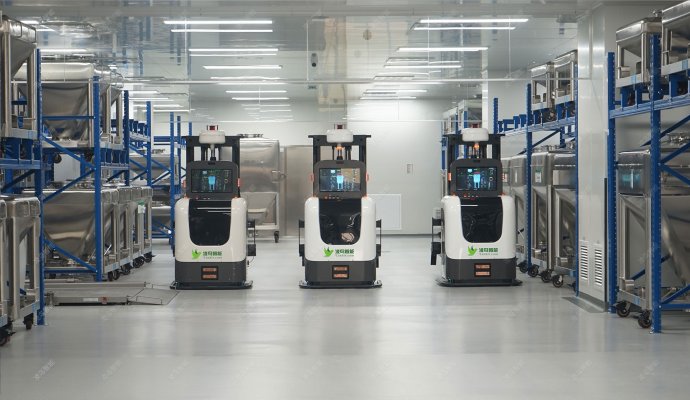 AGV智慧物流將助您一臂之力（無線充電）