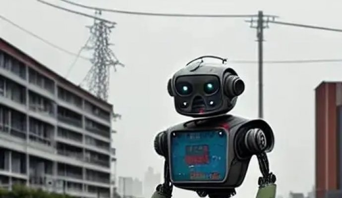 服務(wù)機器人之清潔機器人（無線充電）