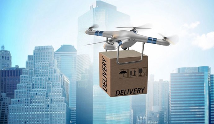 無人機在快遞物流的市場優(yōu)勢（無線充電）