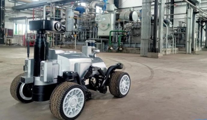 防爆巡檢機器人在危險環境中的重要作用（無線充電）