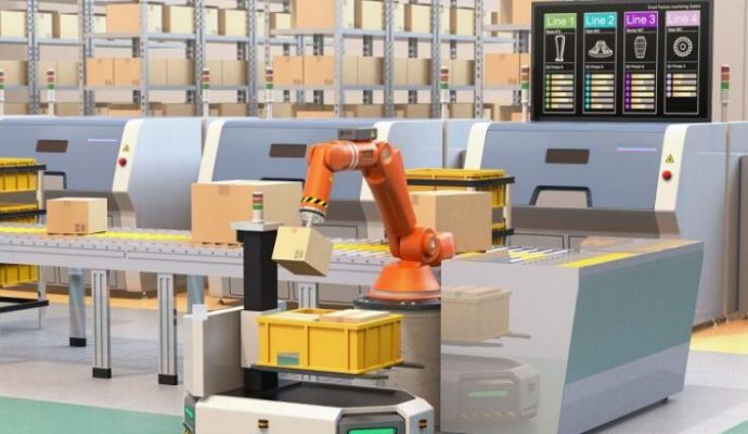 AMR與數字化工廠的融合：實現智能運輸和自動化生產（無線充電）