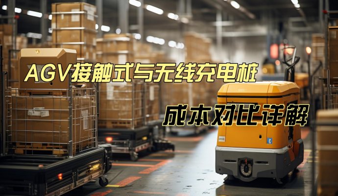 邁向無線時(shí)代:AGV接觸式與無線充電樁成本對比詳解(無線充電)