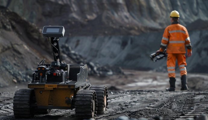 機器人時代：煤礦業的無人化運行展望（無線充電）