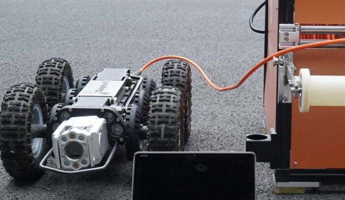 魯渝能源大功率無線充電技術(shù)賦能下水道工作機(jī)器人,開啟智慧清潔新篇章